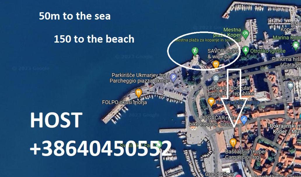 Koper Step To The Sea Appartement Buitenkant foto